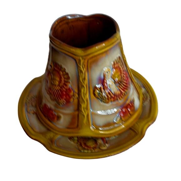 Tii Collections Candle Shade and Plate Thanksgiving Fall - Picture 2 of 7